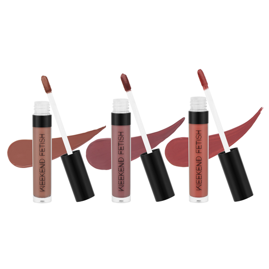 Nude Behavior Liquid Matte Lipstick Trio
