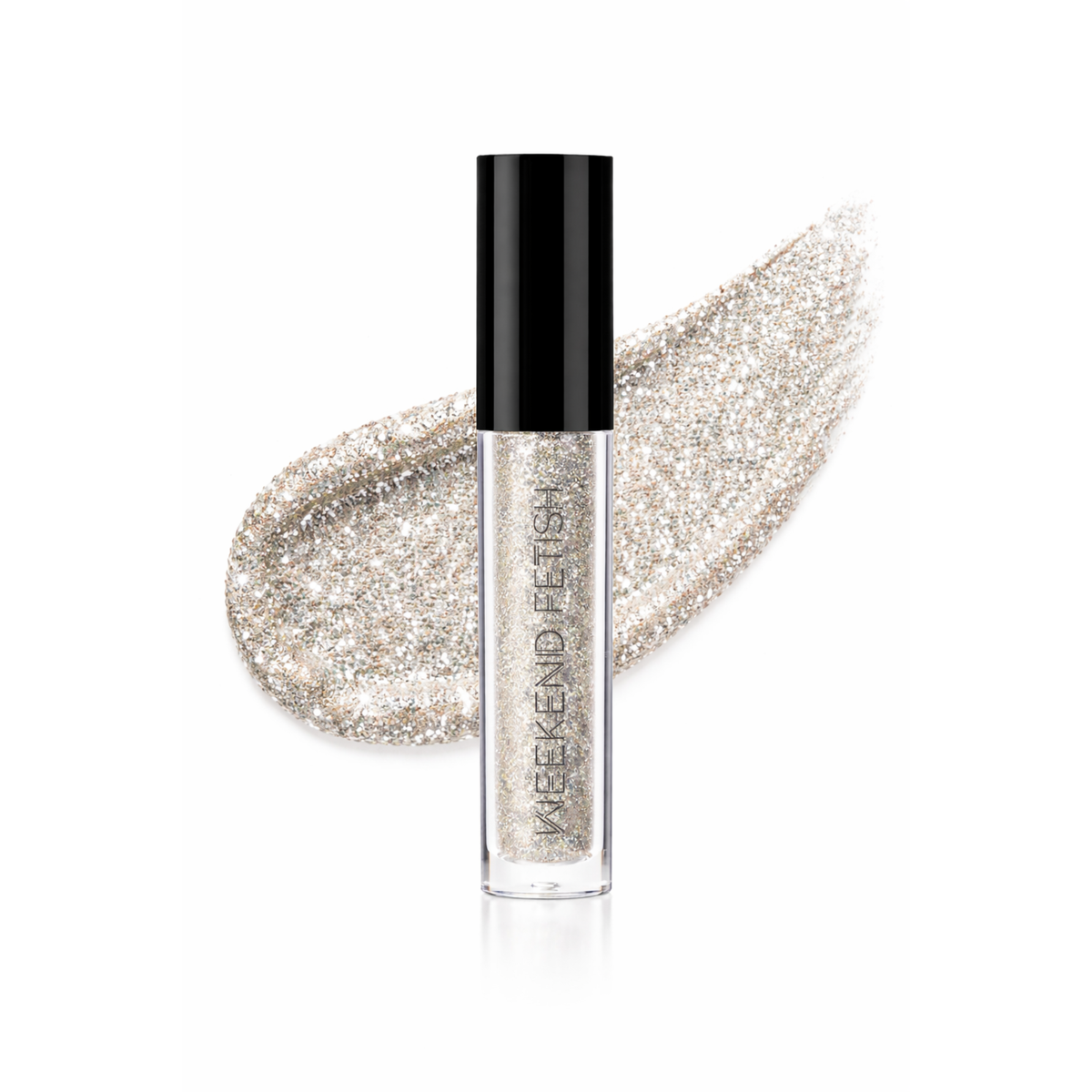 Weekend Fetish Shimmer & Glow Liquid Eyeshadow in Platinum