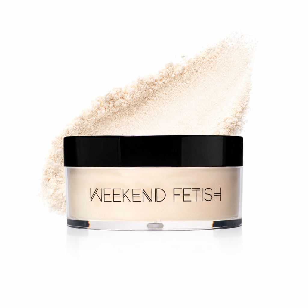 Weekend Fetish Loose Setting Powder in Translucent with soft-matte finishing powder