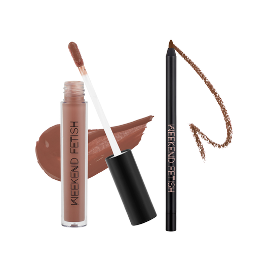 Sweet Caramel Lip Liner & Lip Gloss Duo