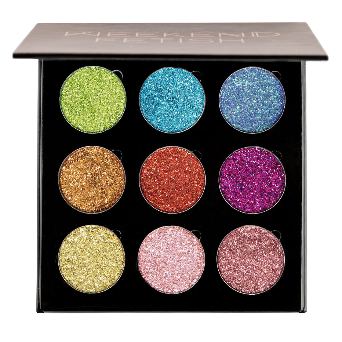 Weekend Fetish 9-Pan Eyeshadow Palette in Gimme Glitter