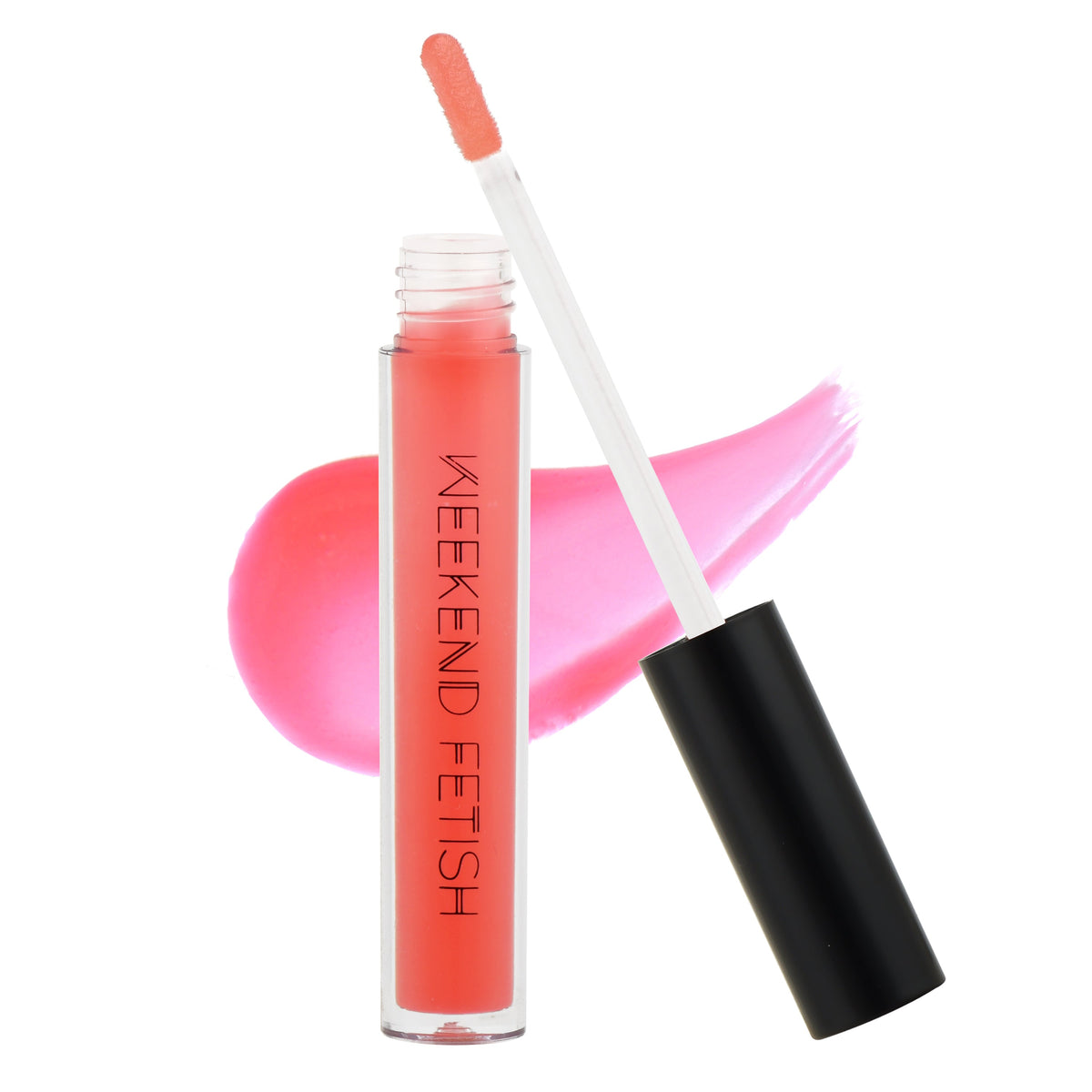 Weekend Fetish Lip Luster Lip Gloss in Blushing a sheer pink shade