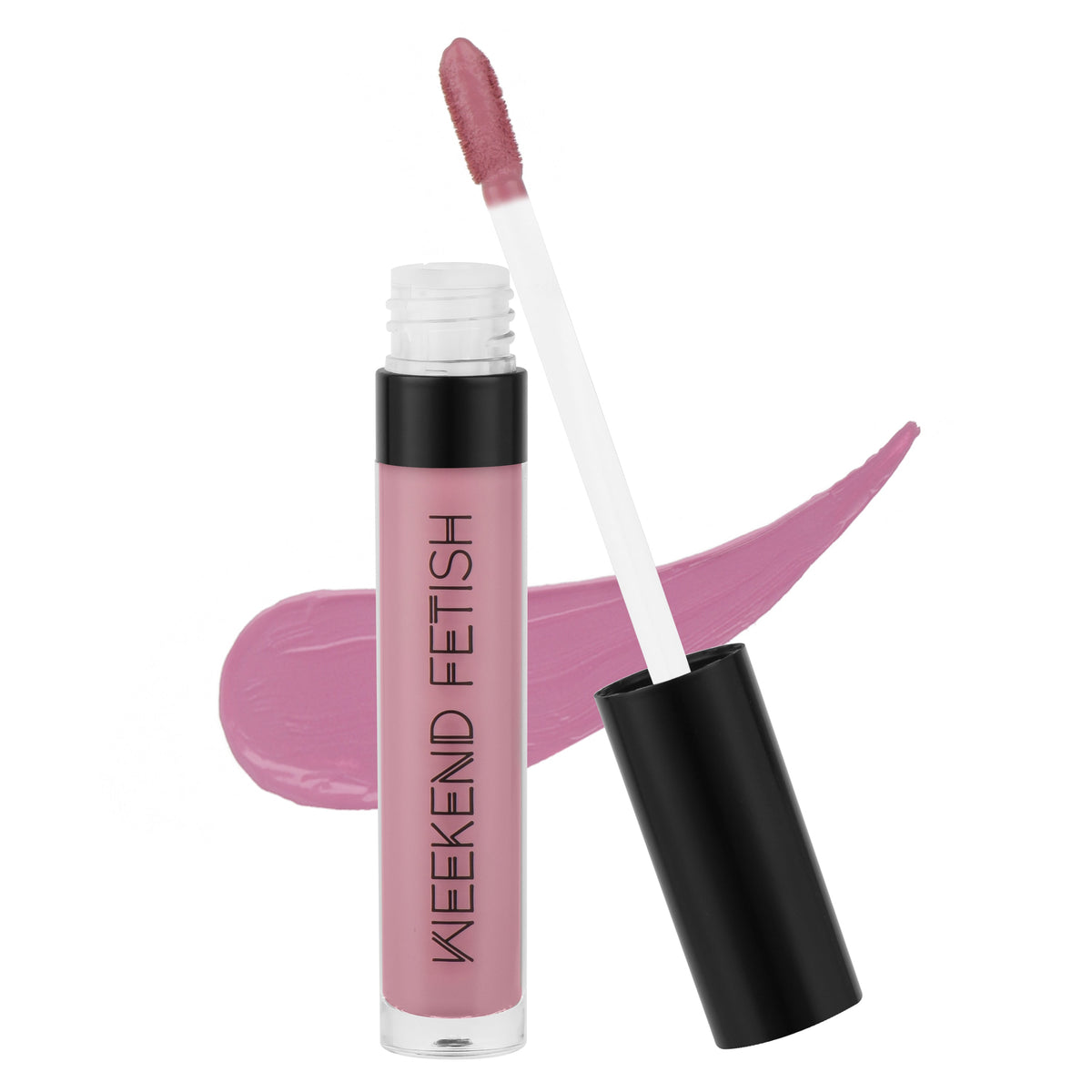 Weekend Fetish Matte Liquid Lipstick in Dusty Pink a nude pink shade