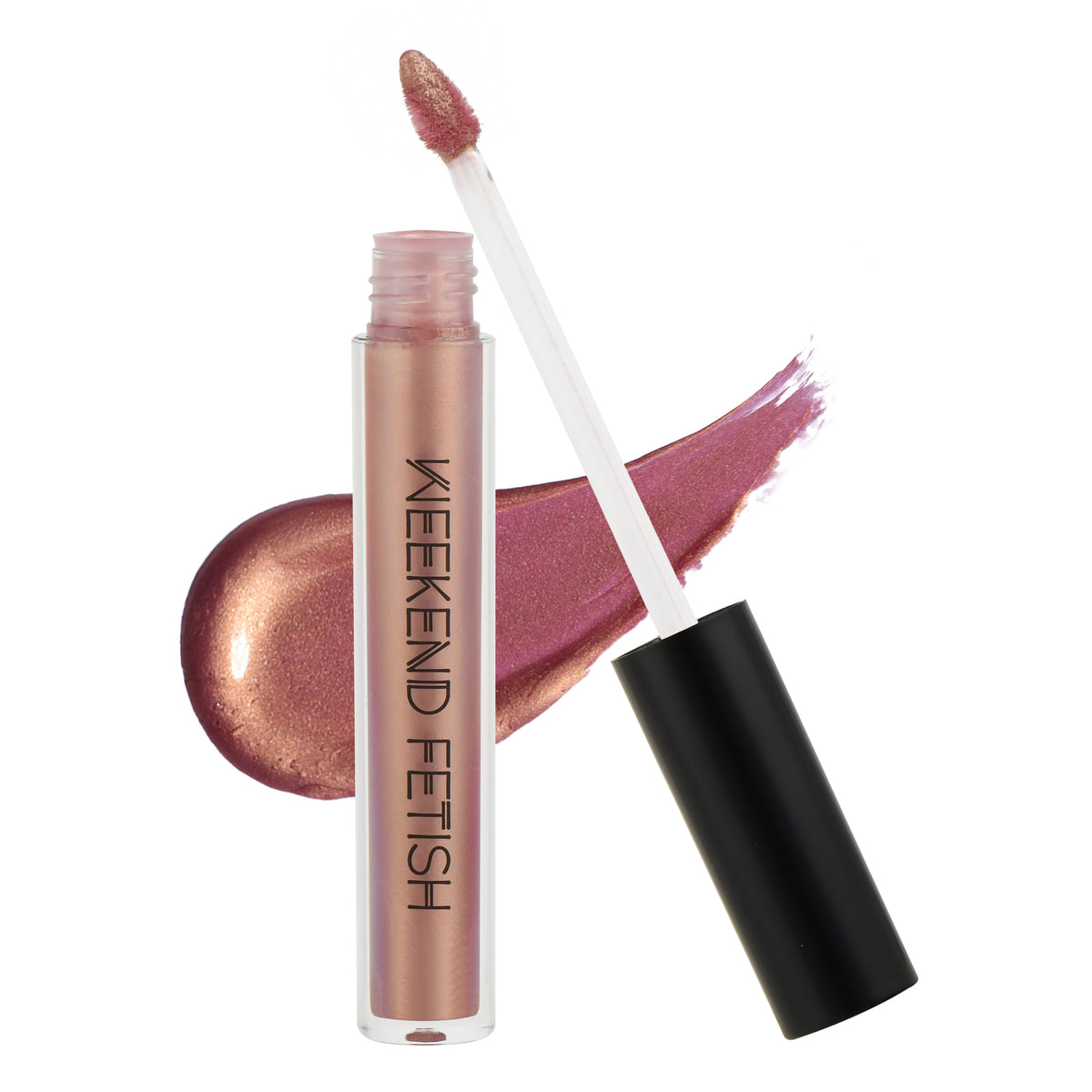 Weekend Fetish Lip Luster Lip Gloss in Macchiato a nude brown shade