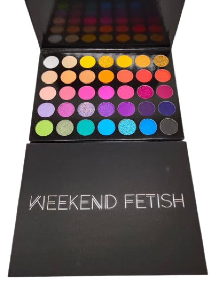 Weekend Fetish 35-Pan Rainbow Eyeshadow Palette